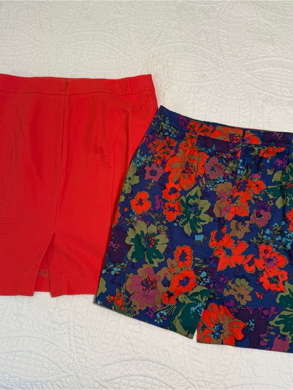 J.Crew Women's Size 8 Pencil Skirt Lot 17 Skirts HTF Patterns Plaid Floral Ikat - Picture 9 of 9